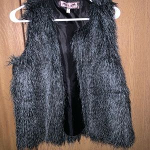 Furry vest